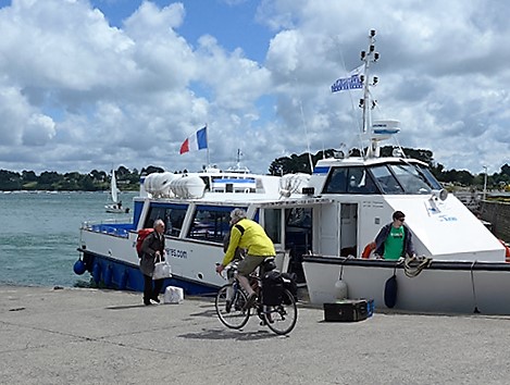 The Ile aux Moines ferry 